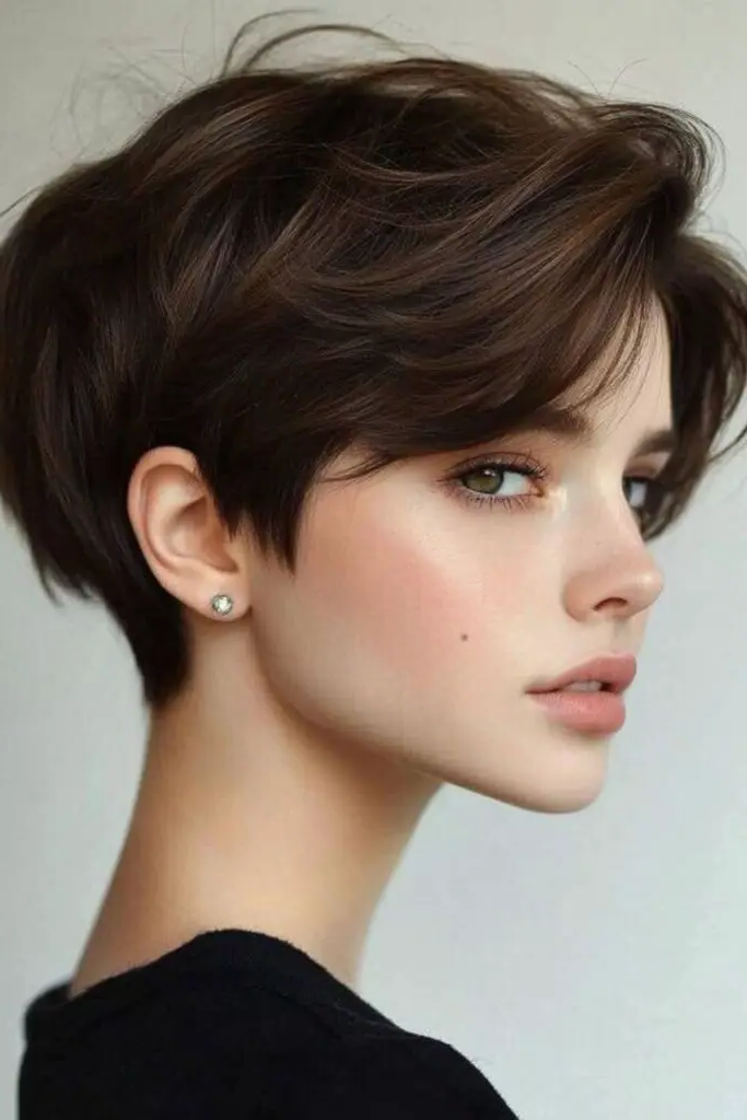 29 Top Spring Hairstyles for 2025 6 4. Textured Pixie Cut