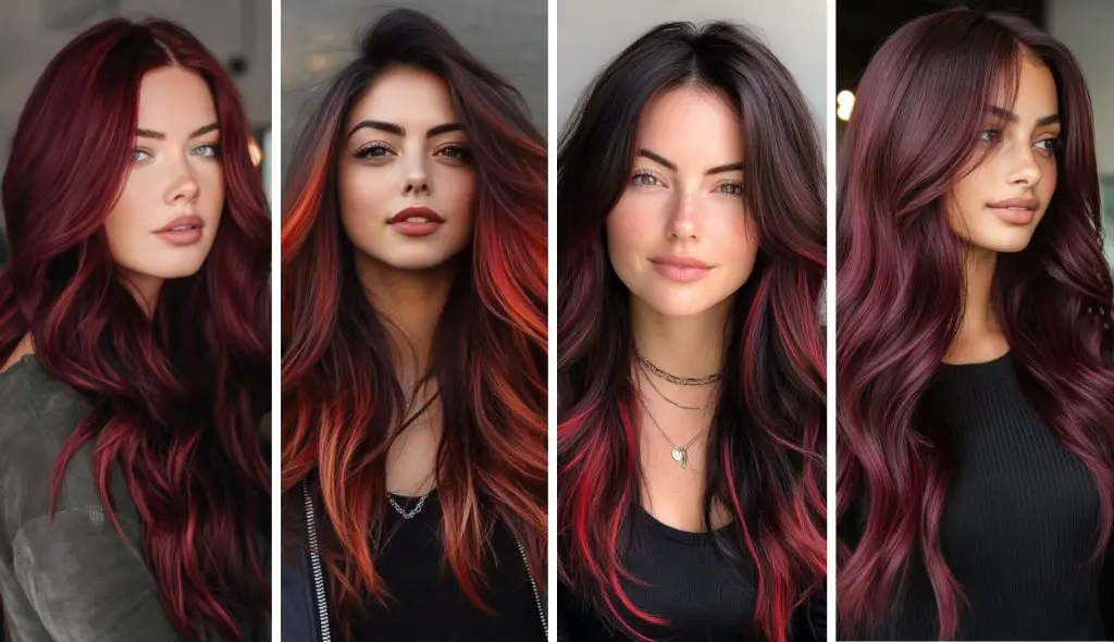 29 Dark Cherry Coke Hair Color Ideas 2 Image