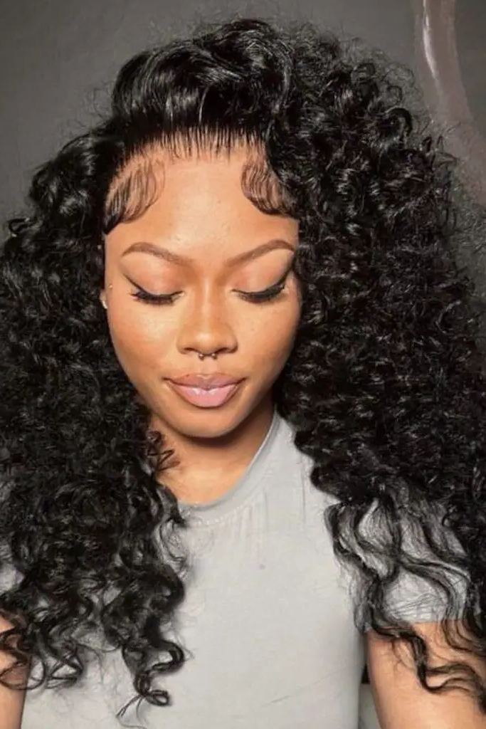 28 Best Lace Frontal Hairstyles 7 5.Tropical Goddess Curls