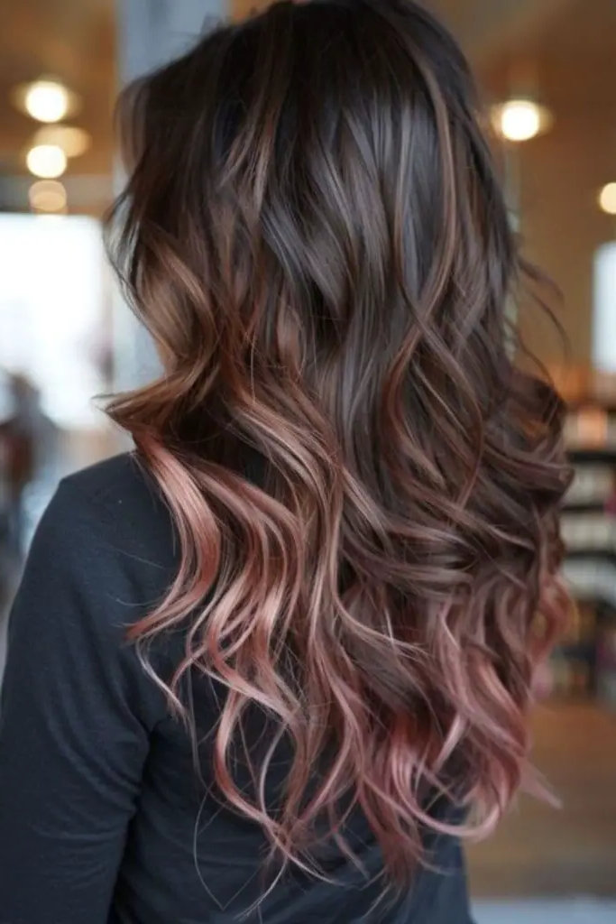 29 Best Rich Dark Chocolate Brown Hair Ideas 7 5. Bitter Chocolate Ombre