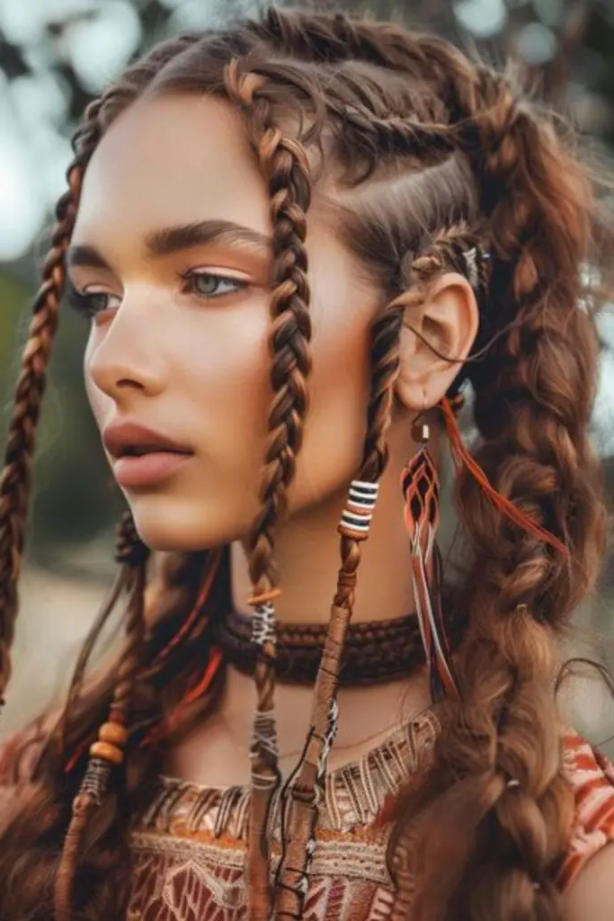 5. Boho Braid Craze