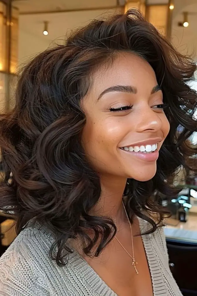 27 Best Crochet Hair Ideas 7 5. Chocolate Cascade Elegance