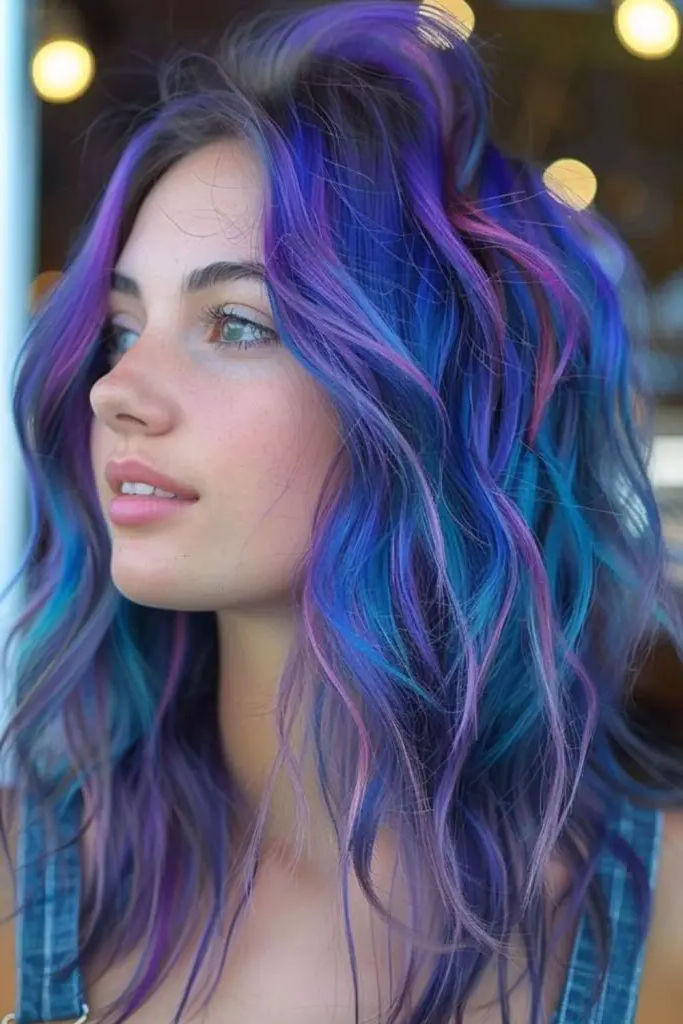 28 Best Spring Hair Color Trends 2025 7 5. Cosmic Orchid Rush