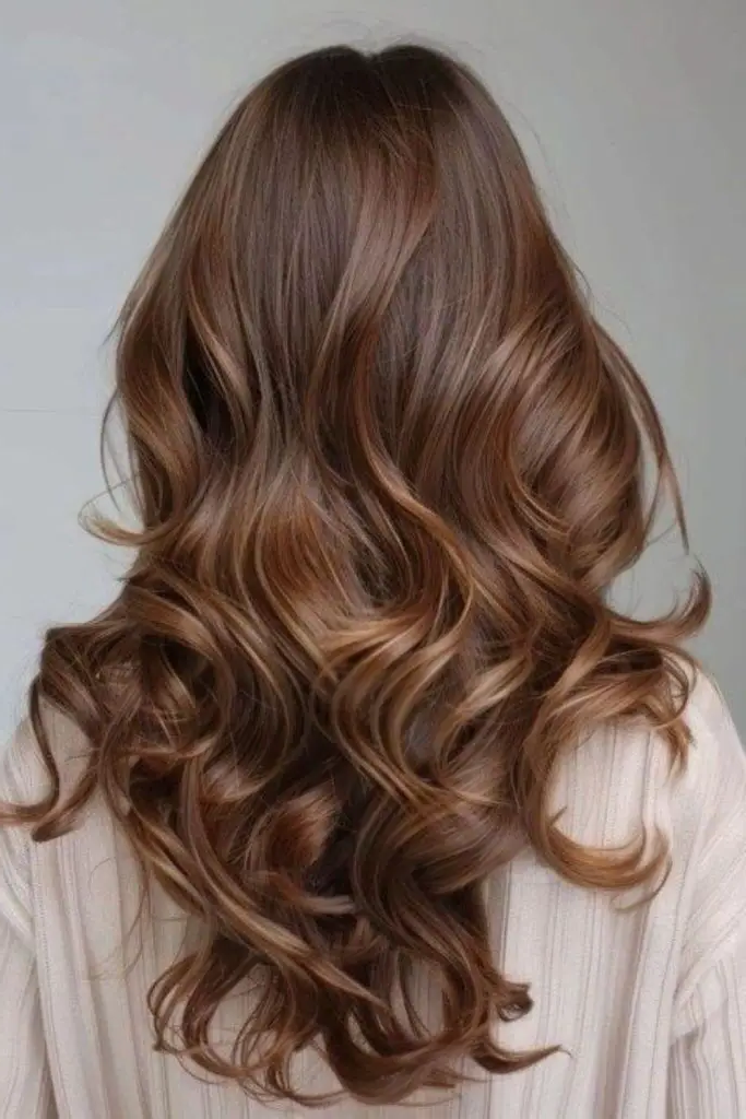 27 Brunette Hair Color Ideas for Summer 7 5. Molten Honey Brunette
