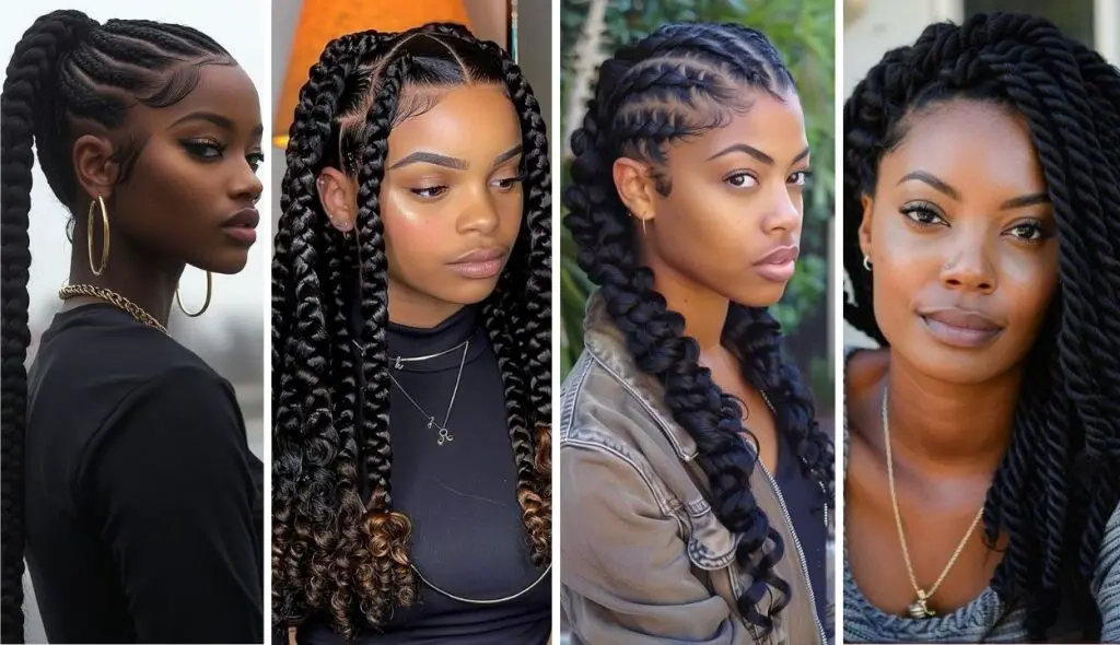 29 Big Twist Braids Hairstyles 2 Image