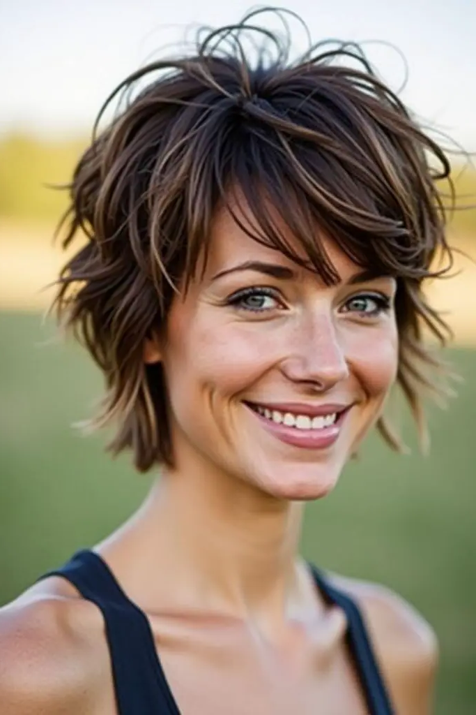 6. Layered Whirlwind Crop