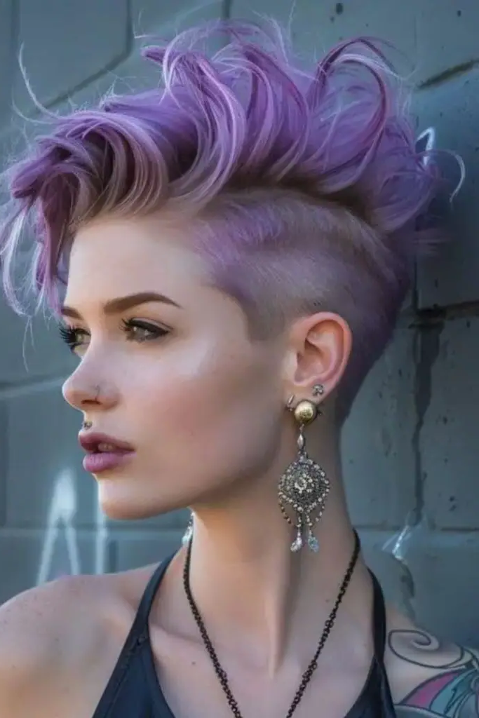 6. Metallic Mohawk Marvel