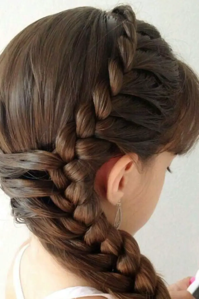 29 Cute Toddler Braids Hair Ideas 8 6. Side-Swept Fringe Braids