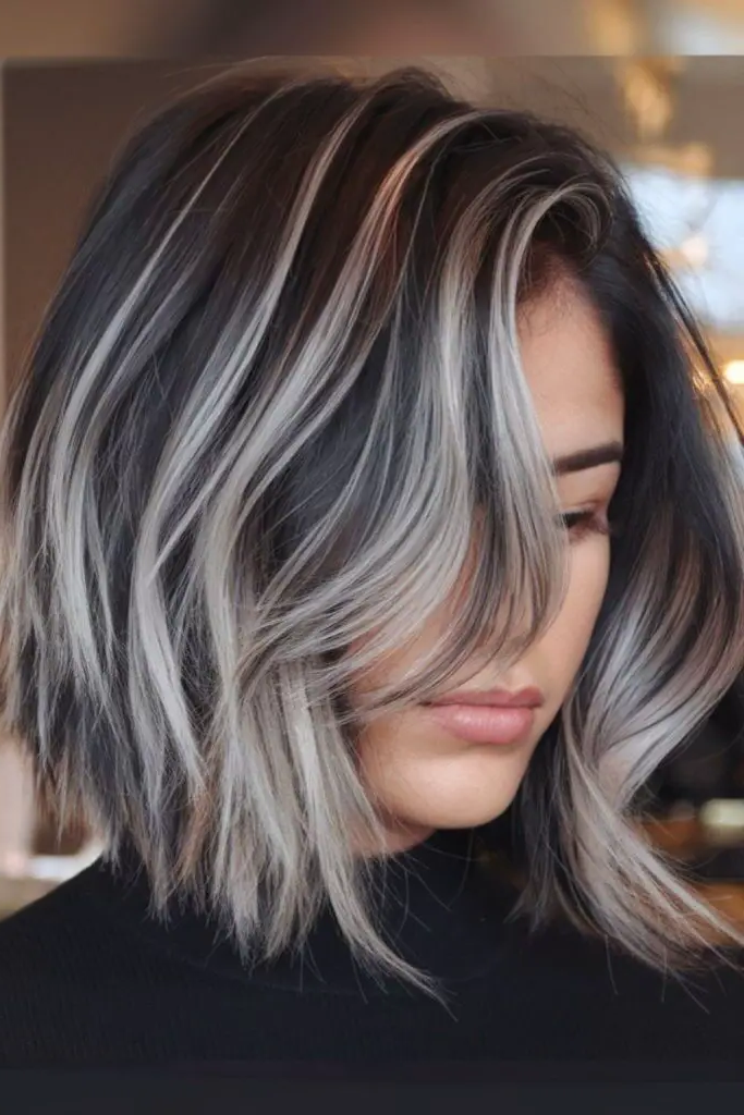 6. Subtle Pewter Ribbons