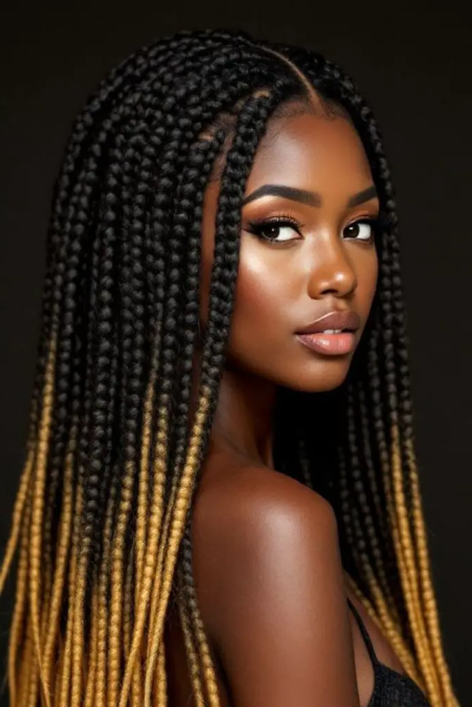 27 Best Big Cornrows Hairstyles 8 6. Swirl Masterpiece Rows