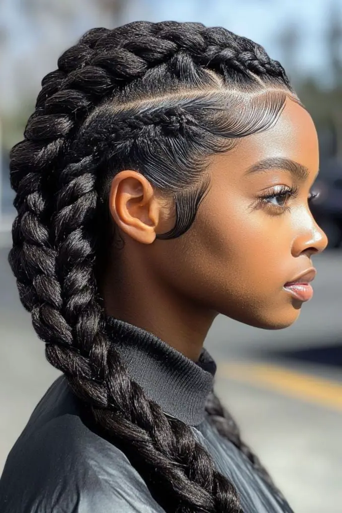 7. Regal Barrel Roll Updo