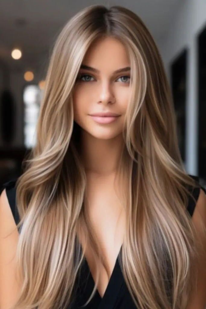 7. Sun-Kissed Silk Strands