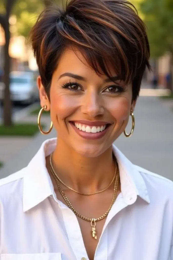 7. The Bold Tapered Pixie