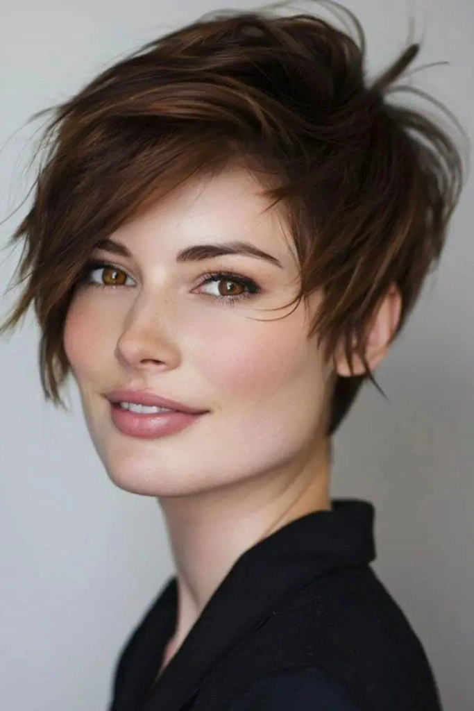 7. Undone Chop Pixie