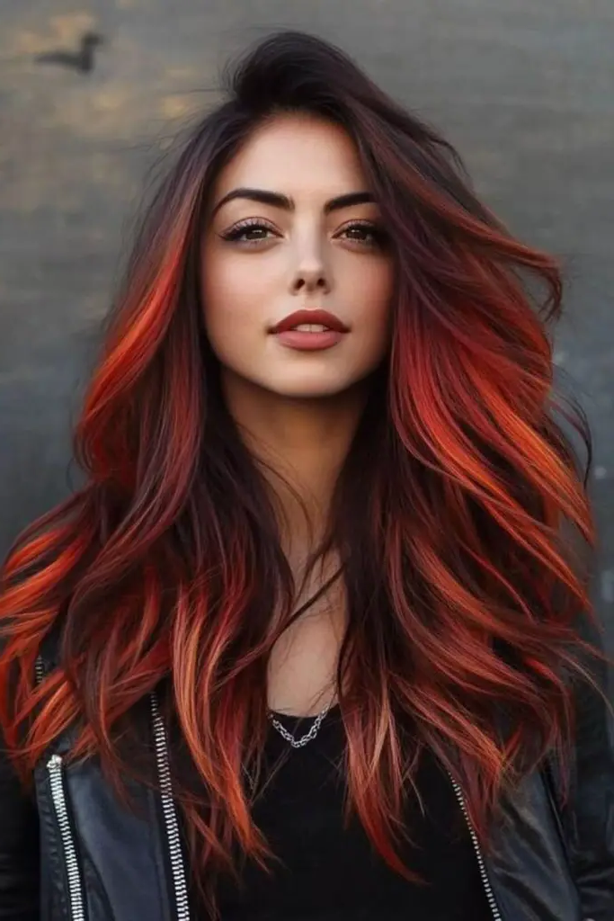 29 Dark Cherry Coke Hair Color Ideas 10 8. Cola Ember Lush