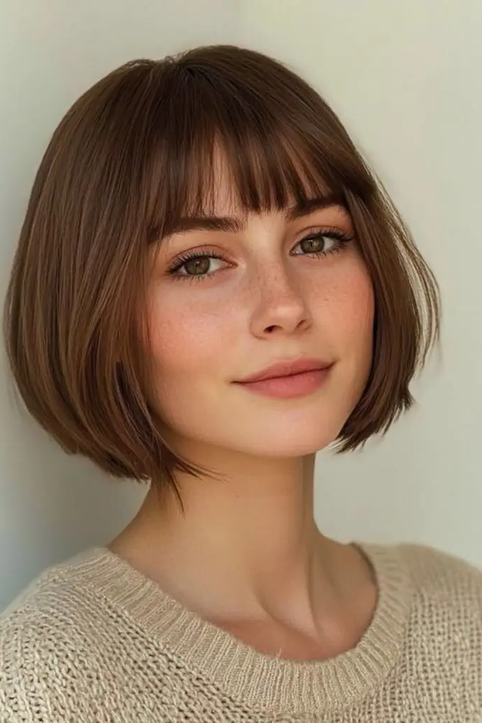 8. French Effortless Bob