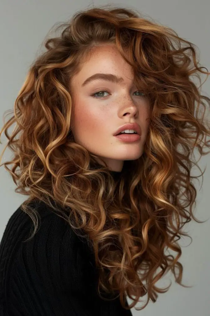 28 Best Long Haircuts with Layers 10 8. Layered Curls with Highlights