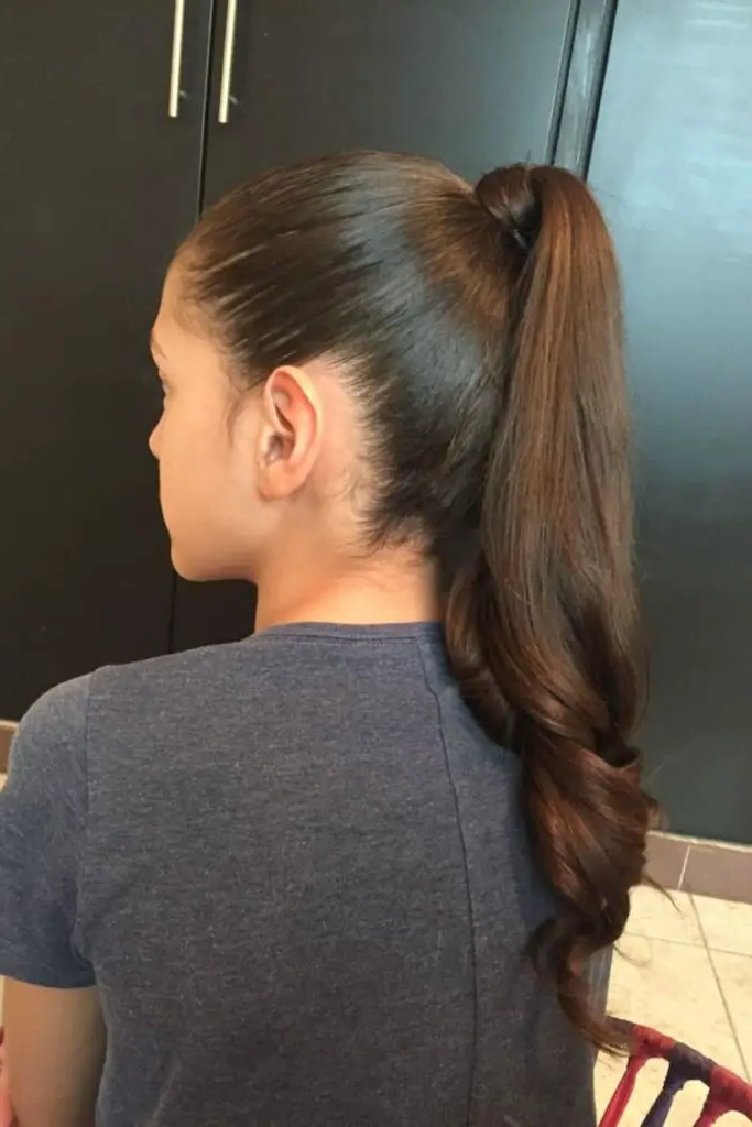 8. Sleek High Pony Perfection