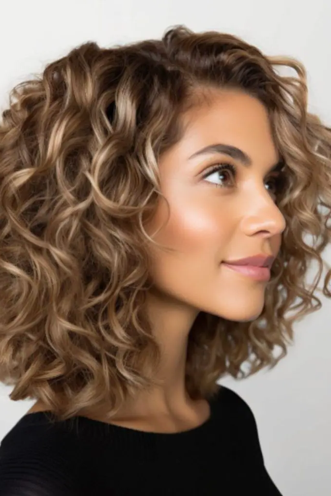 29 Best Haircuts for Thin Fine Hair 10 8. Voluminous Curls with Defined Ends