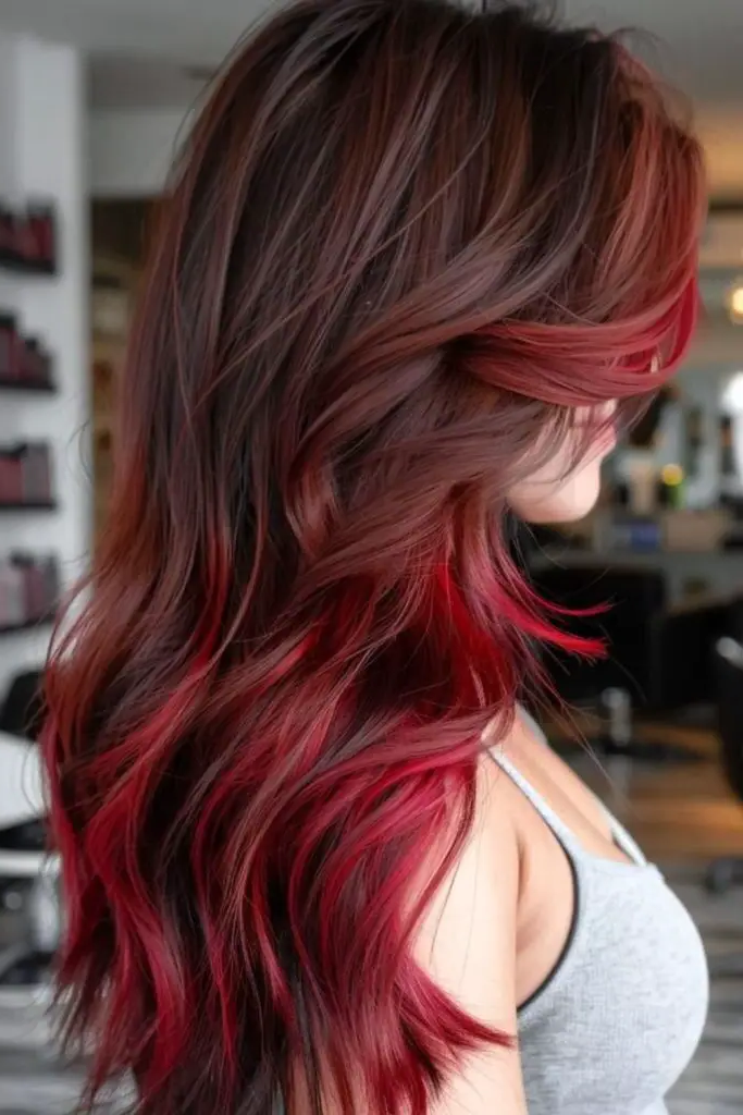 29 Dark Cherry Coke Hair Color Ideas 11 9. Dark Berry Euphoria