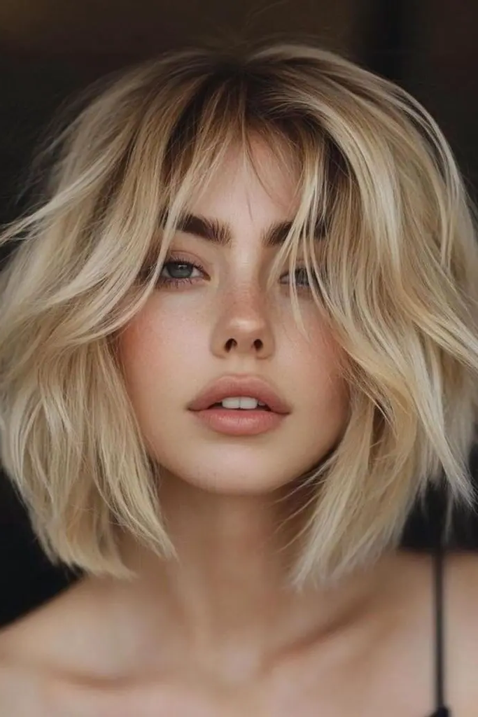 9. Undone Beach Grunge Bob