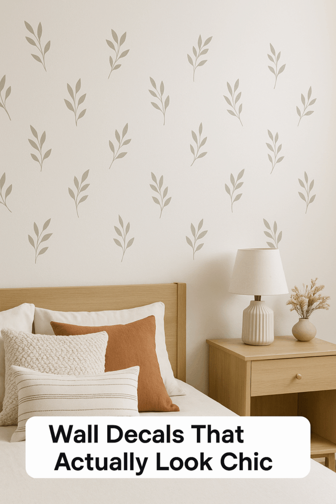 Wall Decals That Actually Look Chic