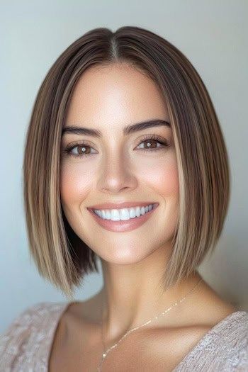 Blunt Bob – A Sleek and Modern Haircut 2 26c78da01c4872e029ede68d7076549d