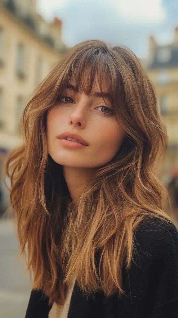 Curtain Bangs – A Soft and Stylish Hair Trend 4 8515fe4c0f97985ce3f41fc5cbc27594