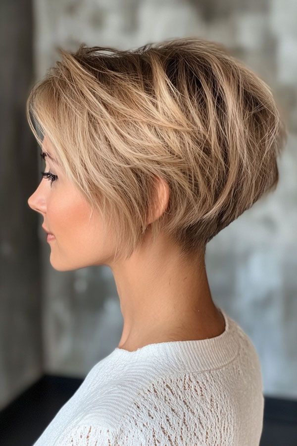 Bixie Cut – A Stylish Mix of Pixie and Bob 3 9bdb2828db7b42201150b4c6656df3d5