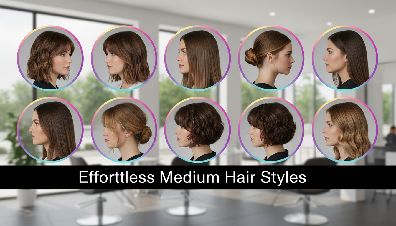 Effortless Medium Hair Styles 1 Whisk dafde574f49a2bba1c145a337d522efadr