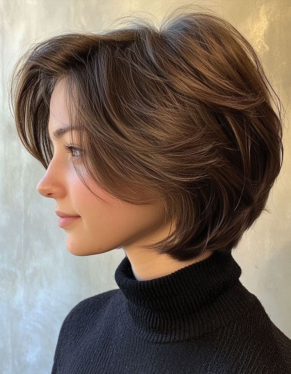 Bixie Cut – A Stylish Mix of Pixie and Bob 1 e410231e230c38bad9377d52cf574152