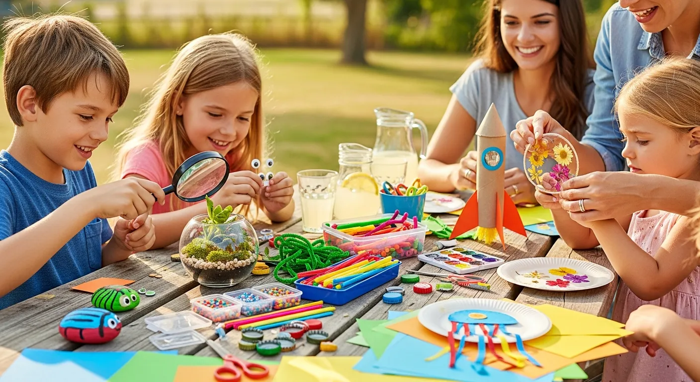 fun august crafts for kids blending creativity stem and family fun