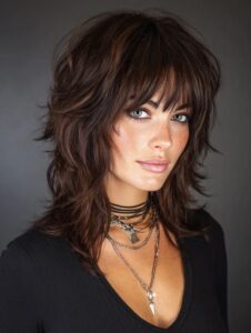 The Shag Haircut: The Ultimate Edgy, Effortless Style for Women 3 unique 2