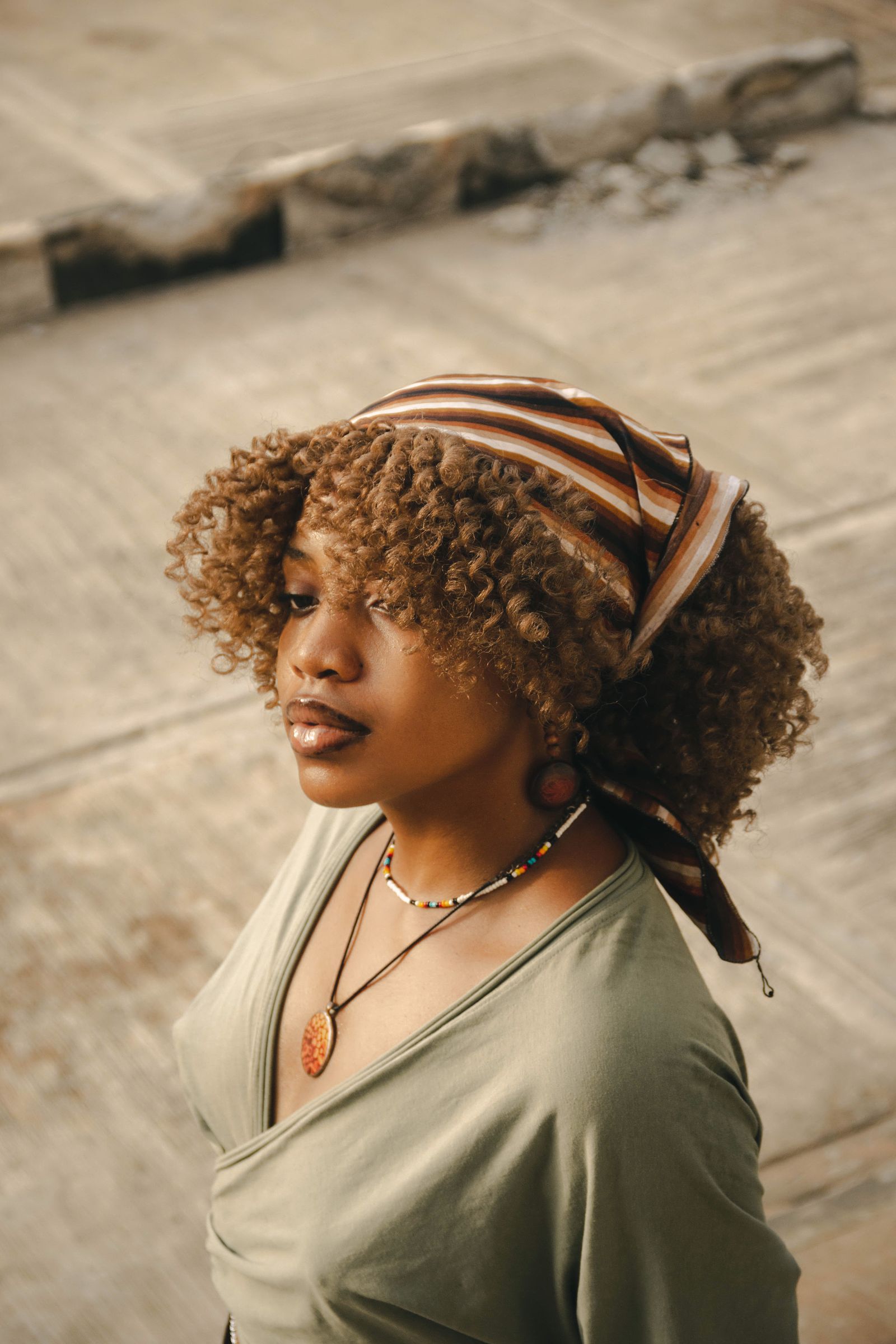Curly Haircuts: Embracing Natural Beauty with Style and Versatility 4 Woman with a layered curly shag haircut