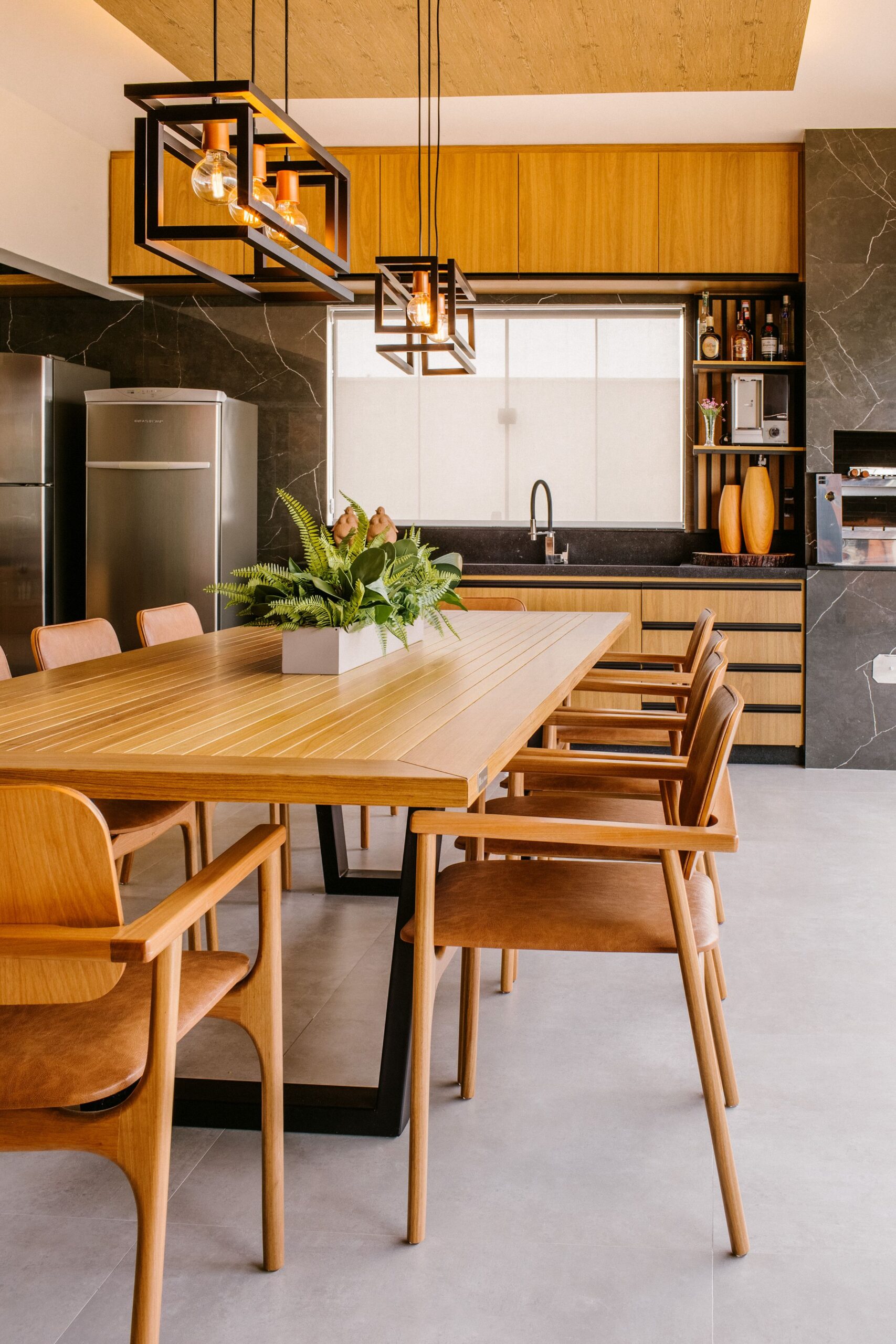 Dining Room Decor Ideas That Make Every Meal Feel Special 2 Rectangular wood dining table with matching chairs