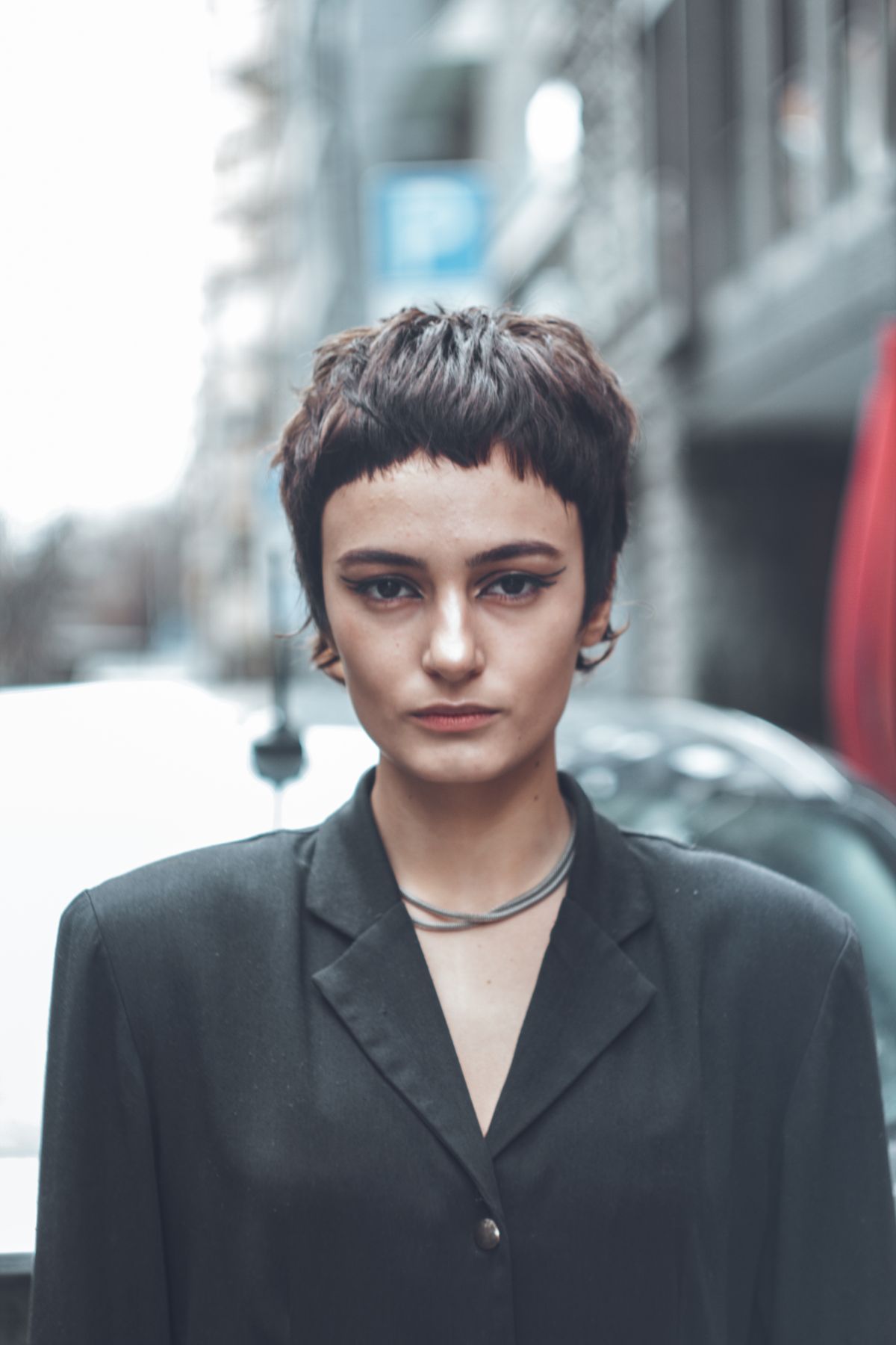 The Pixie Cut Hairstyle for Women: Bold, Modern & Effortlessly Chic 6 Fashionable woman with a short pixie haircut